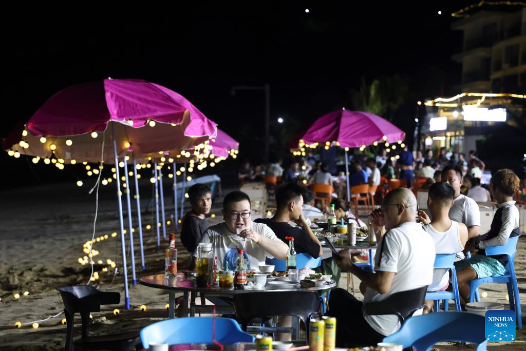 houhai village in sanya hainan